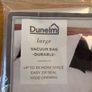 Dunelm, durable vacuum bag, dimensions: H90 x W130 Image 2