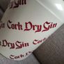 Vintage Neat Size Cork Dry Gin Pub Ice Bucket Image 2