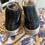 UK 12.5 black converse platform Image 5