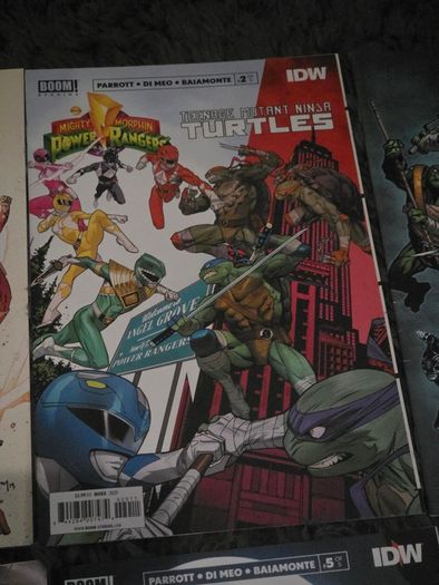Power Rangers Teenage Mutant Ninja Turtles Comics