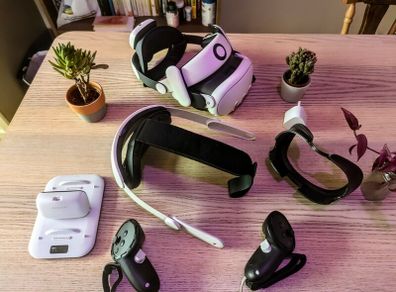 Meta Quest 3 512GB: Full VR Setup including BoboVR S3 strap + more