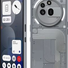 Nothing Phone (3A) Pro 256GB/12GB - Mobile Phone with 50 MP Periscope Camera, 50 MP Front Camera, 60x Ultra zoom, 6.77" FHD + flexible AMOLED Display - Grey