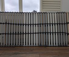 2x LONSET Slatted bed base (single)