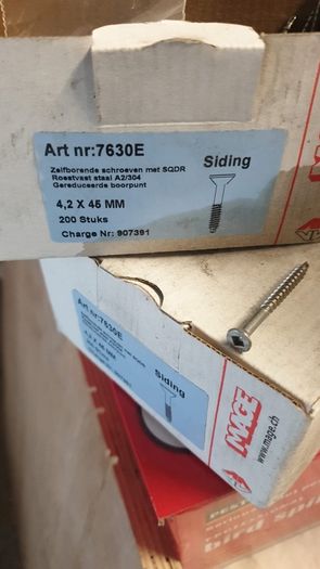 Stainless steels screws