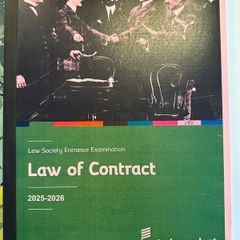 FE 1 Law of Contract Manual + Legislation