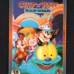 United Kingdom 50 unit Walt Disney Chip'n'Dale: Half Size Heroes Phone Card