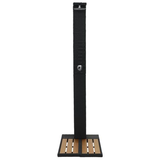 Garden Shower Poly Rattan WPC