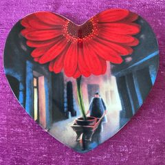 2006 Especially For You Heart Shaped Decorative Plate. Brittanys Signature A7132