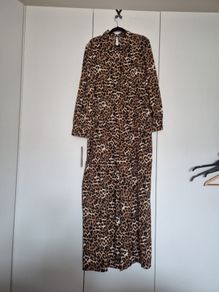 Animal print jumpsuit