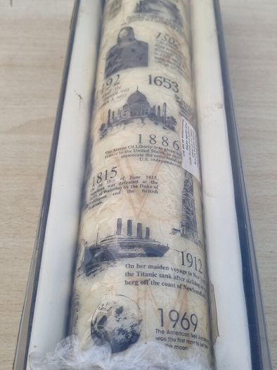 Millennium Candle released to celebrate the upcoming year 2000.