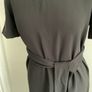 dress bnwt Zara black dress short sleeves with side slits elegant style fits 8/10 Image 10