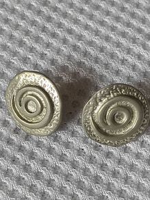 Celtic spiral earrings
