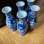 Blue & White porcelain vases Image 6