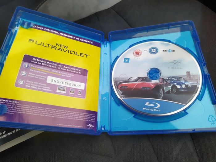 Fast & Furious 6 Blu-ray Dvd