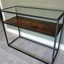 Glass Top Console Table Image 3