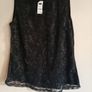 New black lace top tag attached Image 2