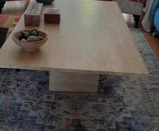 Marble coffee table