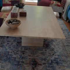 Marble coffee table