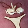 Cream bikini Image 2