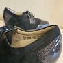 Waldlaufer German leather lacquered asphalt shoes heel 4cm new & boxed size 3 UK & size 3.5 UK SALE need to go Image 3