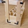 Wood Wine Crate Image 5