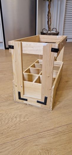 Wood Wine Crate