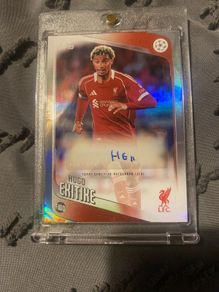 Hugo Ekitike Liverpool FC Auto Football Card