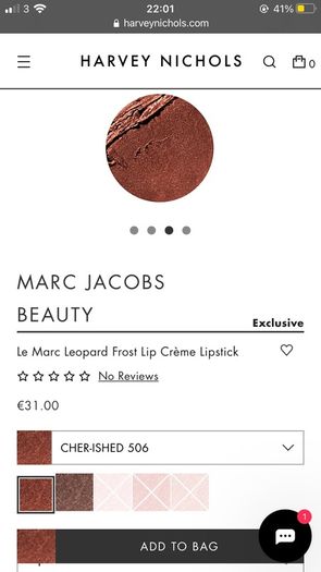 Marc Jacobs Le Marc lip frost - Cher-ished