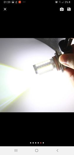 x2 LED Hb4, 9006 Fog bulbs
