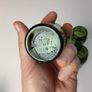 233 - Set of 3 1950s Vintage Green Glass Bottom Embossed Letters Science Medicine Pills Chemicals Collectible Decorative Jars Image 7