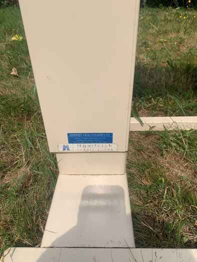 Adjustable height table for the infirm