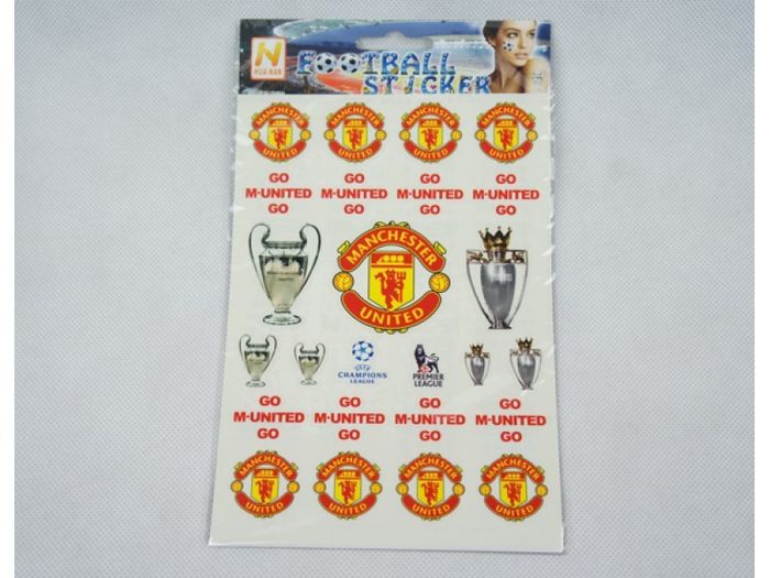 Manchester United stickers  decal set