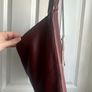 Burgundy leather bag from Muubaa Image 8