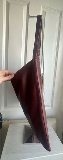 Burgundy leather bag from Muubaa
