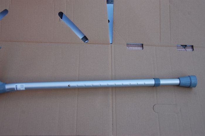COOPERS Plastic Handle Elbow Crutches by Sunrise Medical