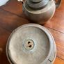 Antique Victorian kettle with water warmer Image 3
