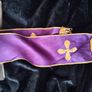 catholic priest purple and gold silk stole Image 3