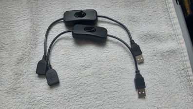 Raspberry Pi USB Cable With Inline ON/OFF Switch Toggle Power Control Extension