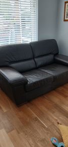 leather sofa