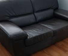 leather sofa