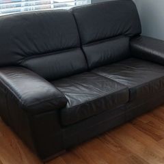 leather sofa