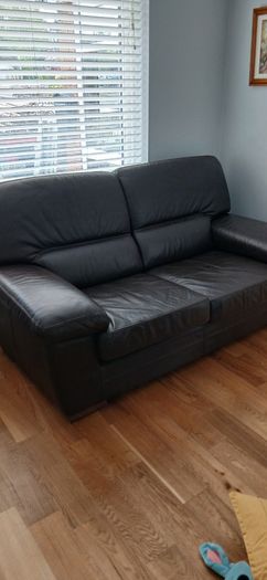 leather sofa