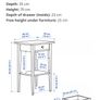 Ikea bedside table Image 4