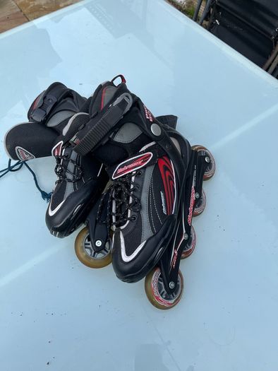 Blade runner pro 80 inline skates uk size 7 (eu 40.5)