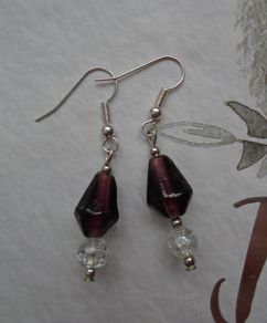 Handmade earrings,Drop earrings,Gift.Jewellery