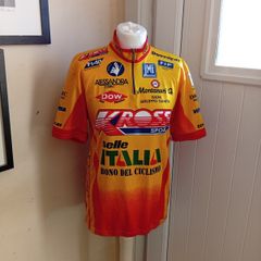 santini cycling jersey circa 1998
