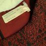 Zara girls jacquard burgundy  dress 11-12 Image 3