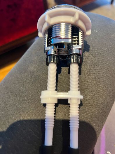 Chrome flusher button brand new