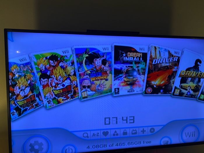 Modded Wii 500gb