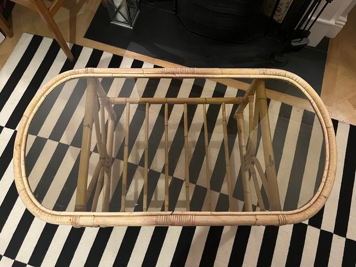 Bamboo coffee table